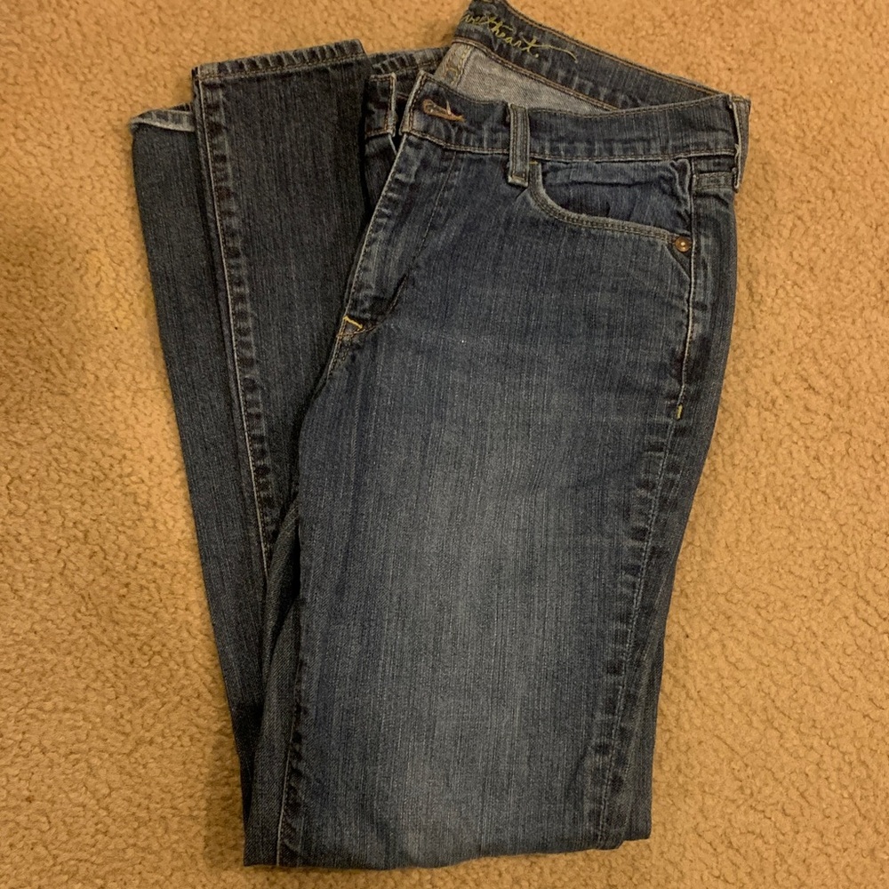 Old Navy Women's Boot Cut Jeans - Dark Blue